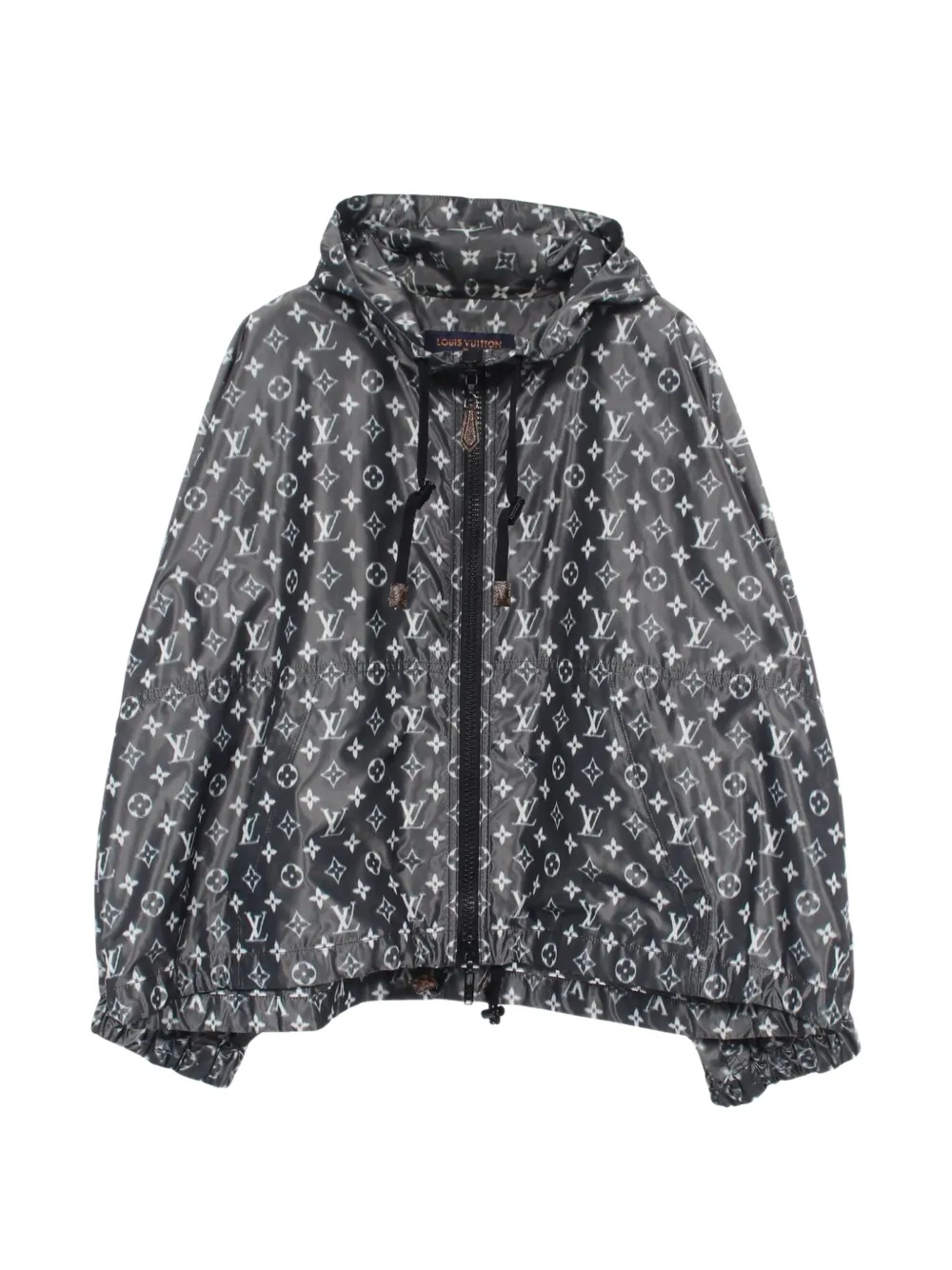 Louis Vuitton Pre-Owned 2010s Monogram hooded jacket - Nero