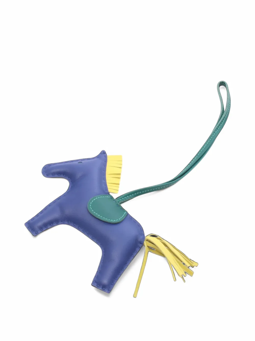Hermès Pre-Owned 2017 MM Rodeo bag charm - Blau