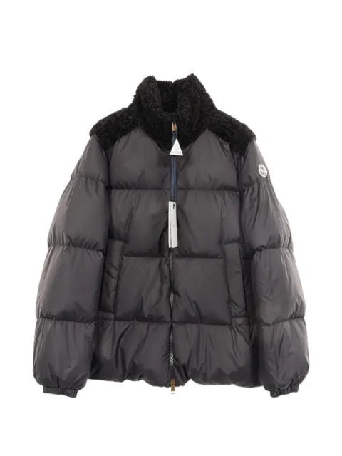 Moncler Vintage 2020s Esnaie boa-panel down jacket