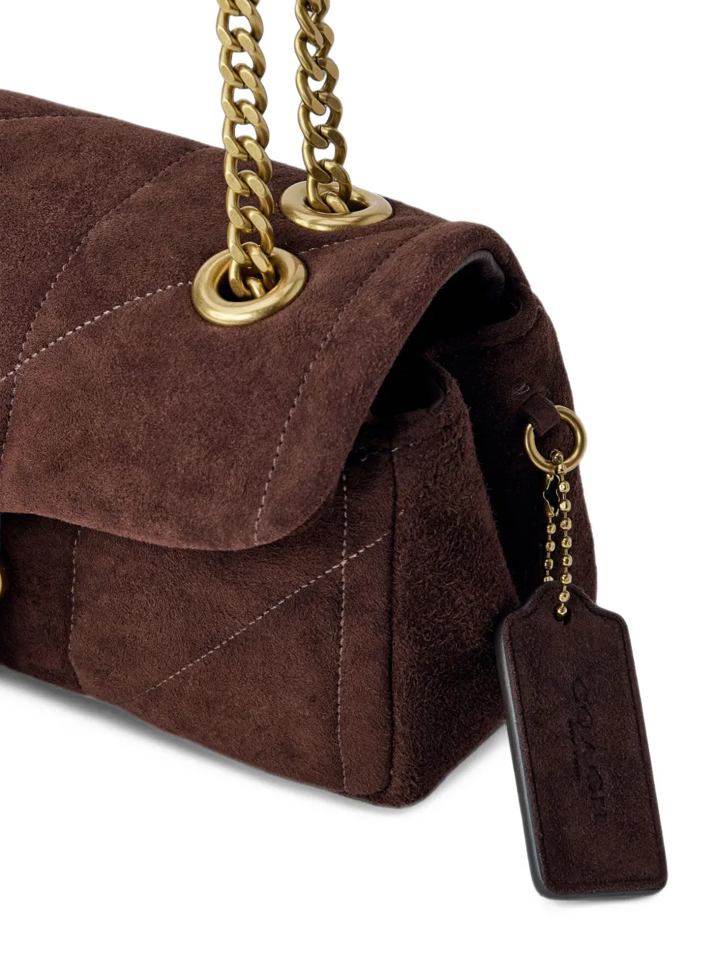 Coach Tabby shoulder bag 20 with quilting Bruin
