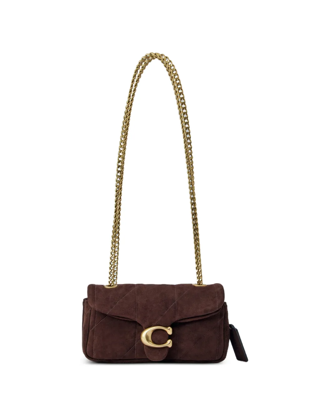 Coach Tabby shoulder bag 20 with quilting - Marrone