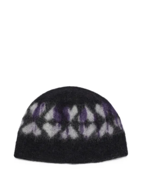 Ca4la heart-patterned beanie hat