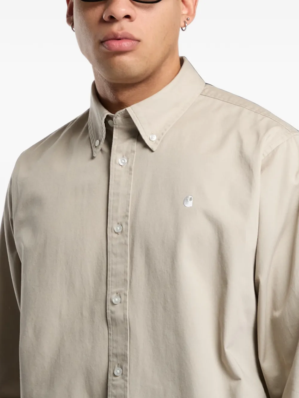 Carhartt WIP OG Madison shirt Beige