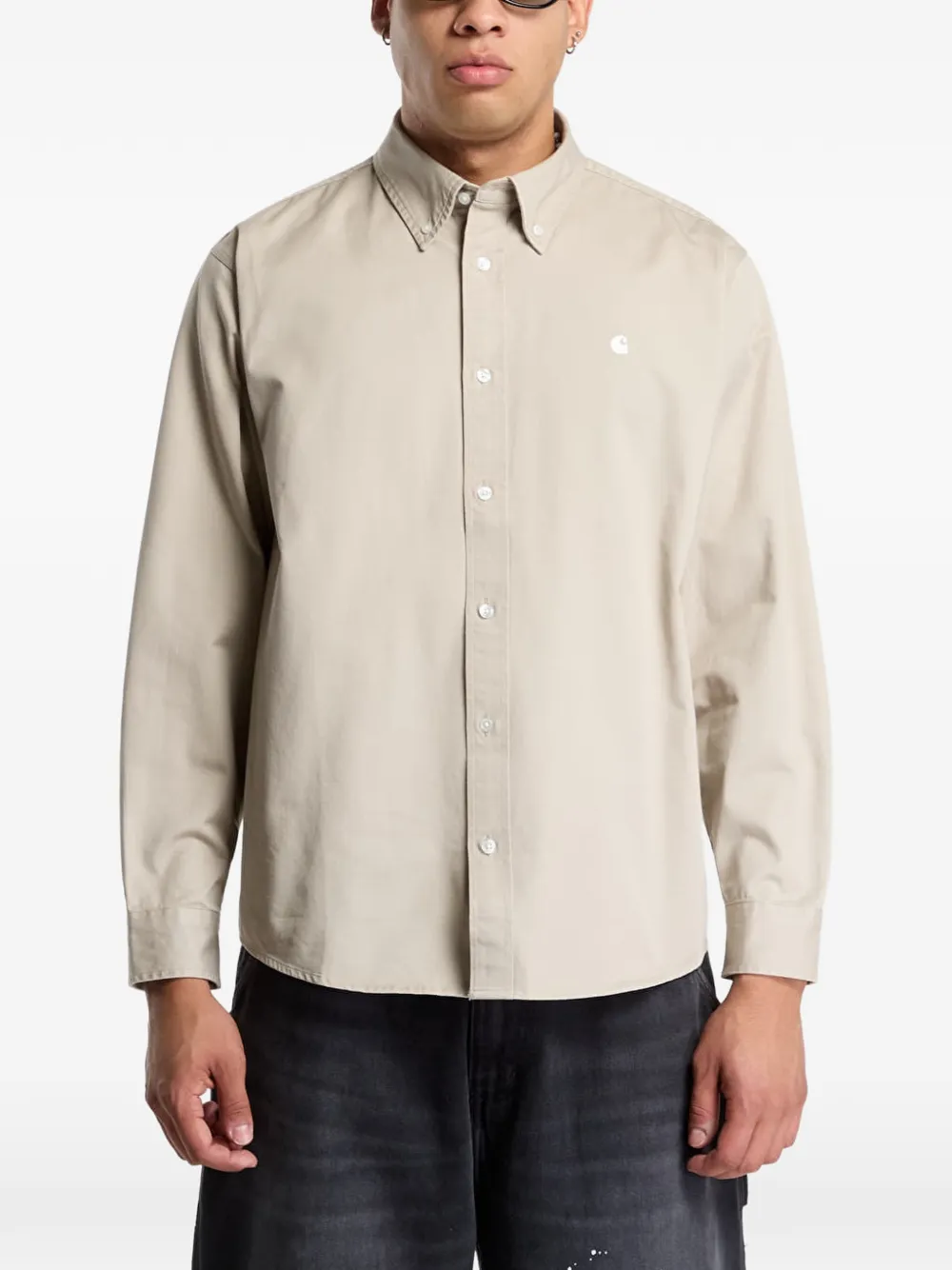 Carhartt WIP OG Madison shirt Beige