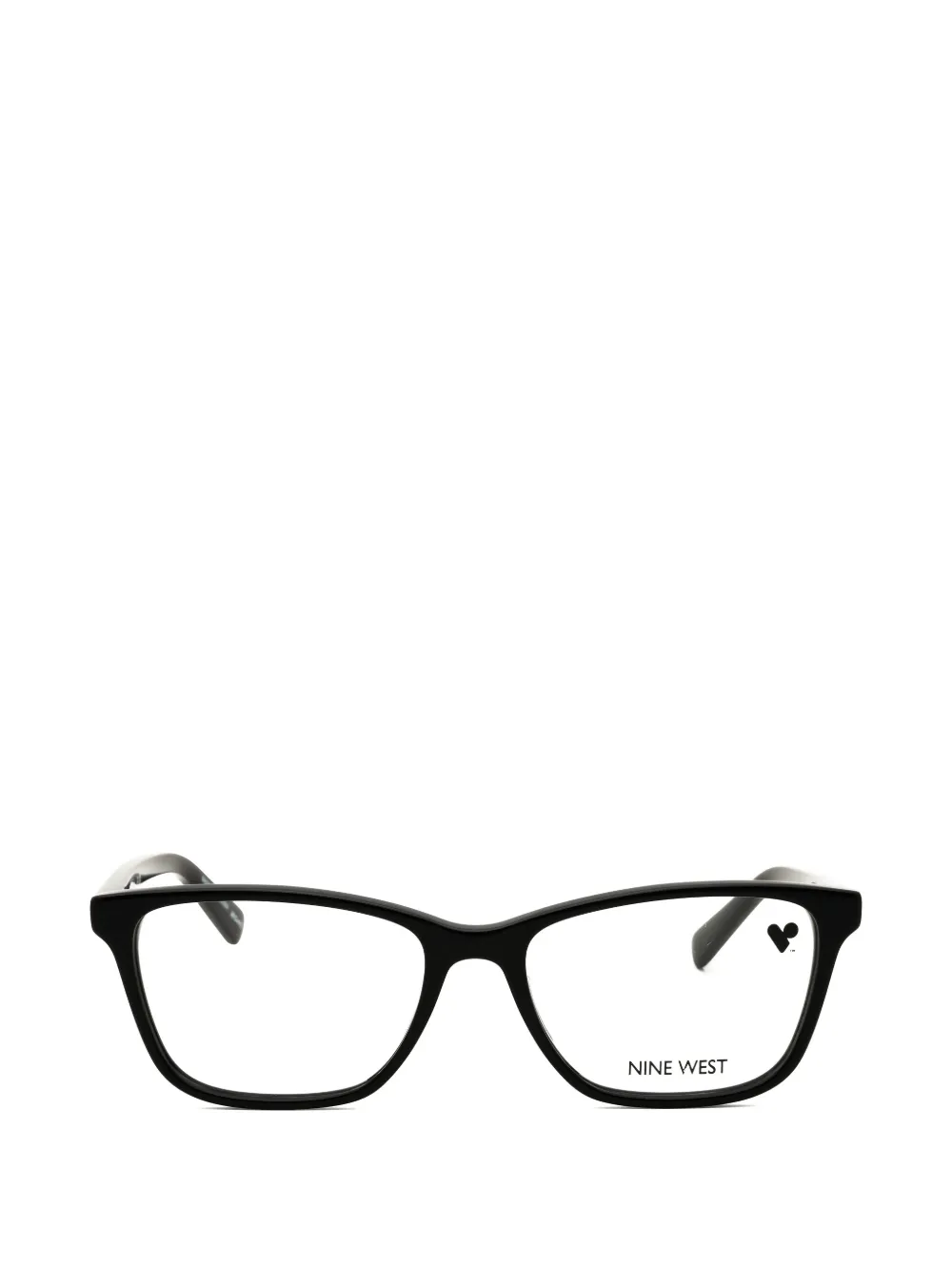 Nine West Rectangle-frame Glasses In Black