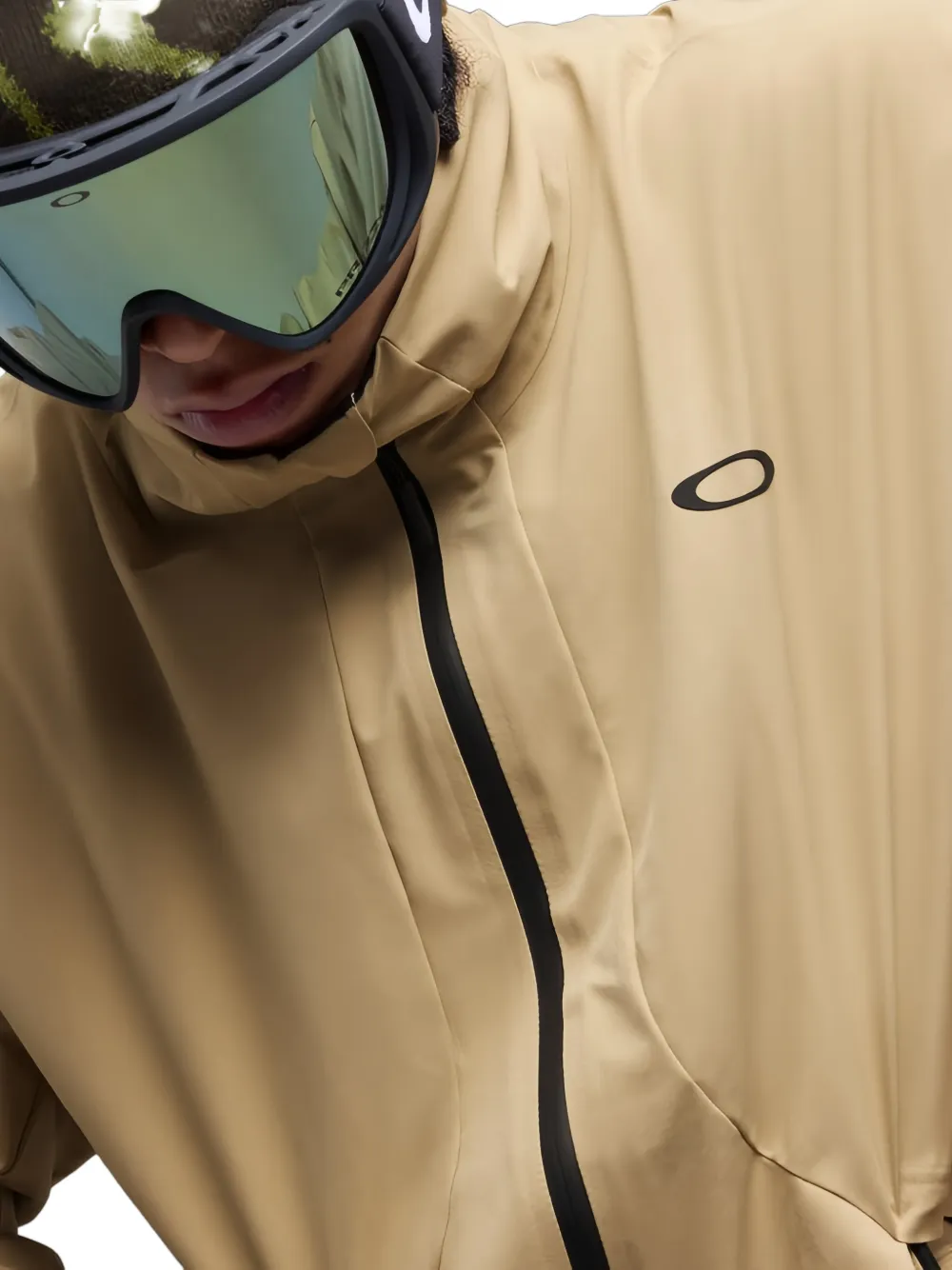 Oakley Channel zip-up jacket Beige