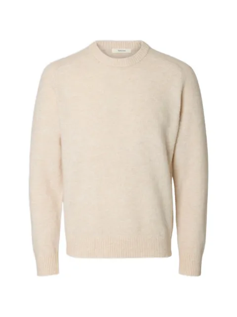 SELECTED Rai crew-neck sweater