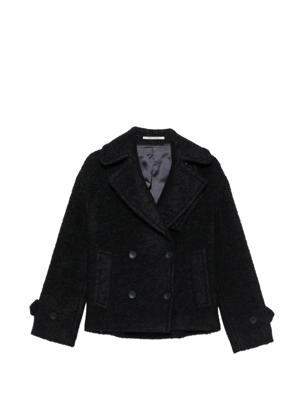 Tagliatore Sheila double-breasted bouclé jacket - Bleu Tagliatore Sheila double-breasted bouclé jacket - Bleu
