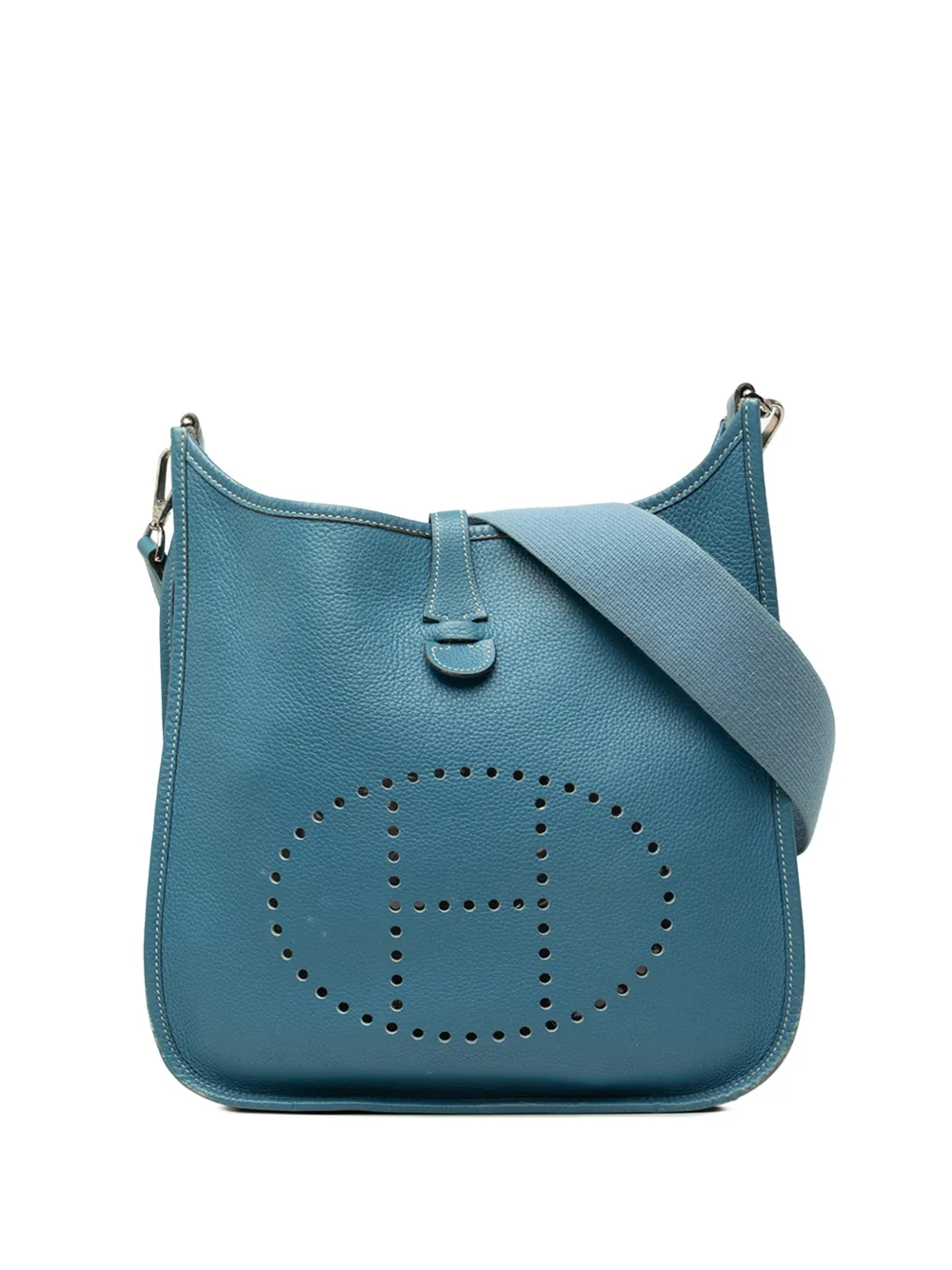 Hermès Pre-Owned 2007 Clemence Evelyne I 29 crossbody bag - Blue