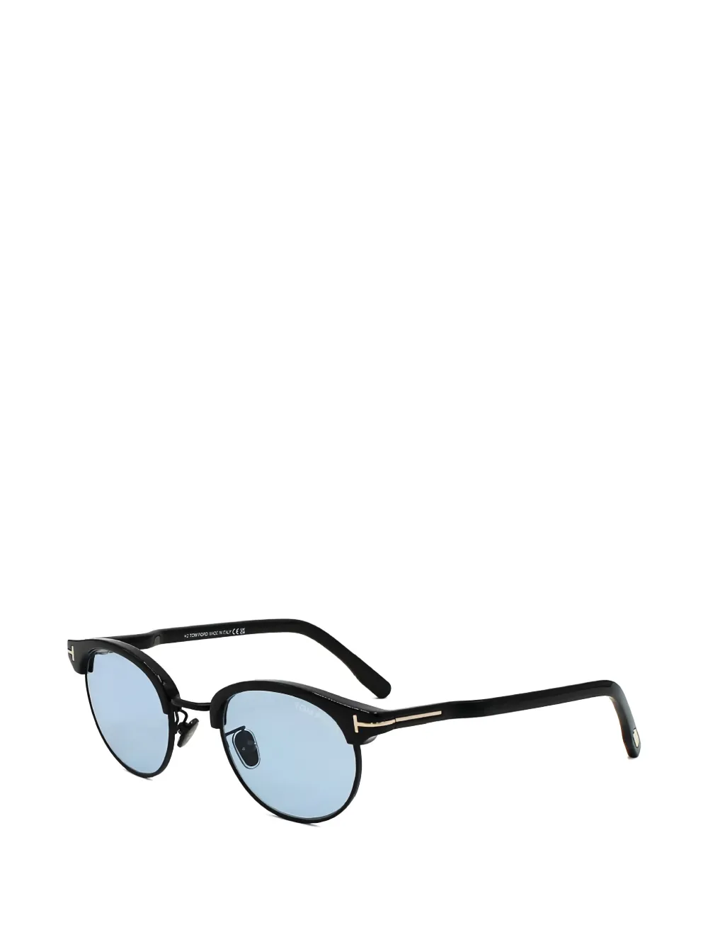 TOM FORD Eyewear browline sunglasses Zwart