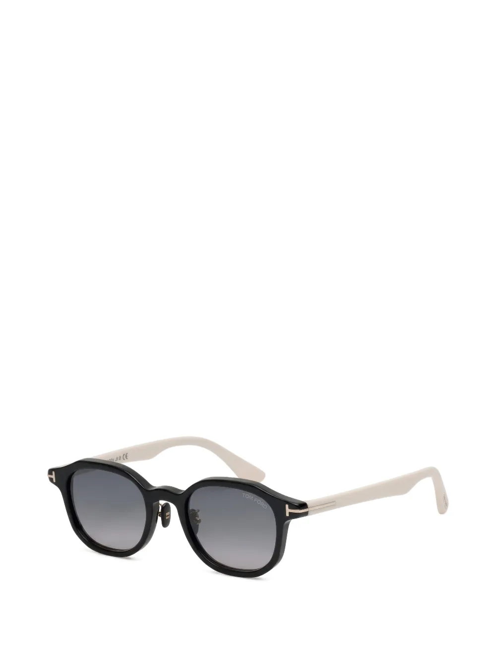 TOM FORD Eyewear geometric-frame sunglasses Zwart