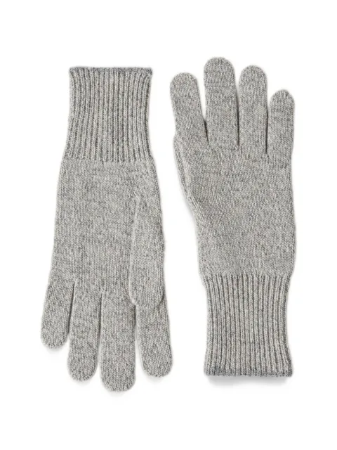 Brunello Cucinelli ribbed-knit cashmere gloves