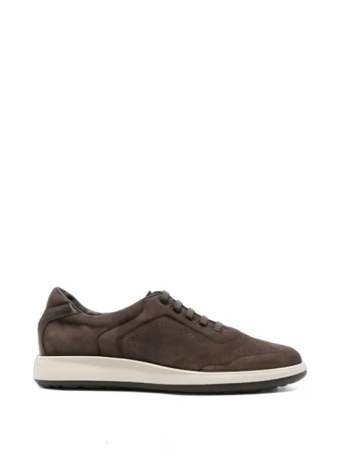 Fratelli Rossetti perforated suede sneakers