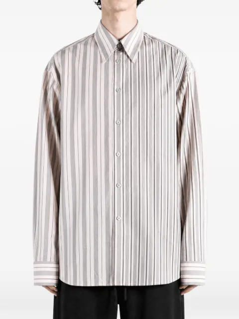 LEMAIRE vertical-stripe shirt