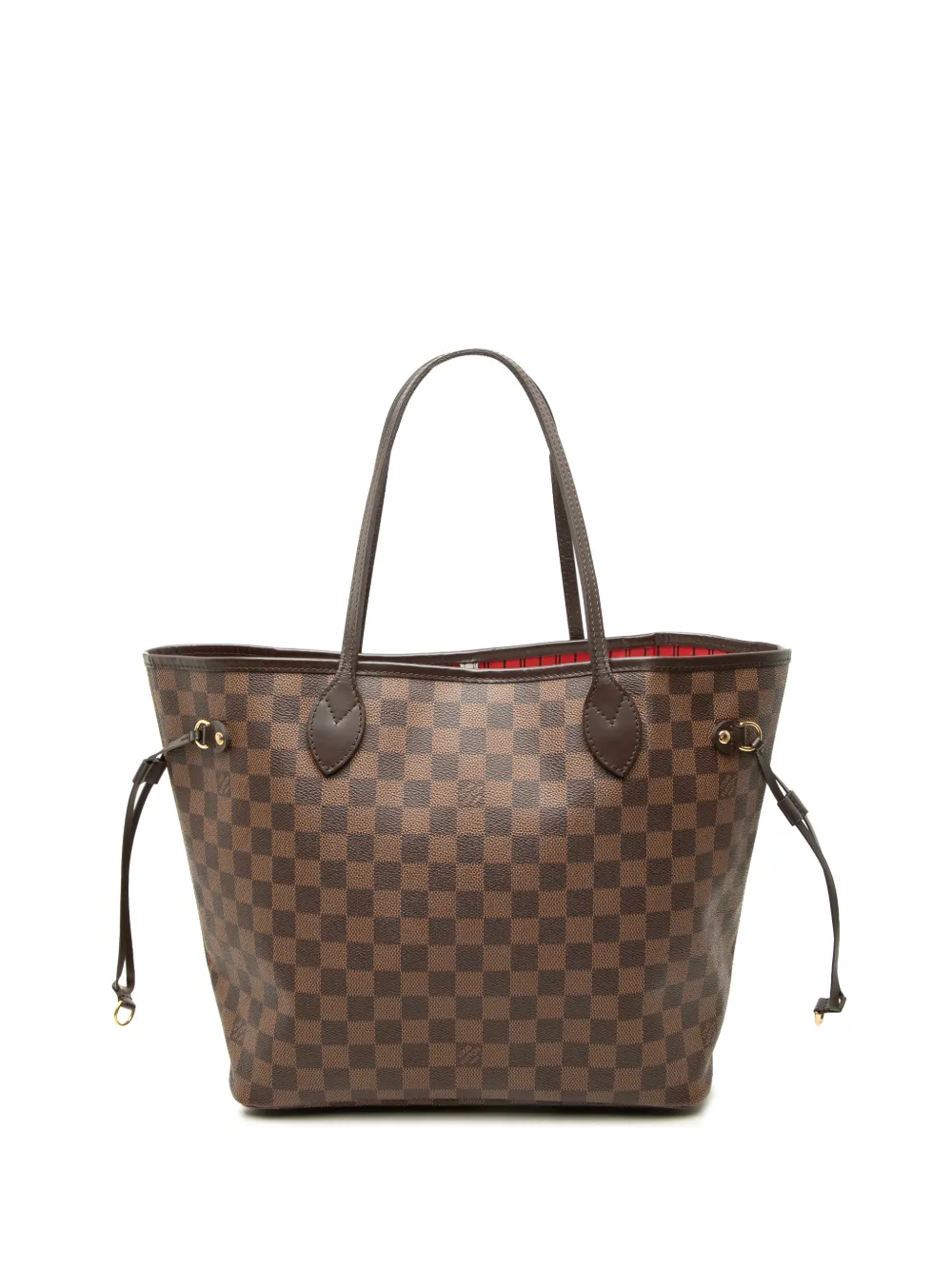 Louis Vuitton Pre-Owned 2014 Damier Ebene Neverfull MM tote bag - Brown