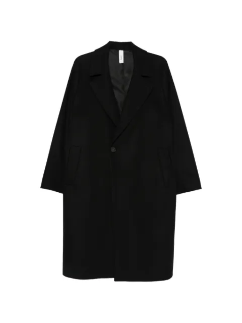 Hevo single-breasted notched-lapel coat