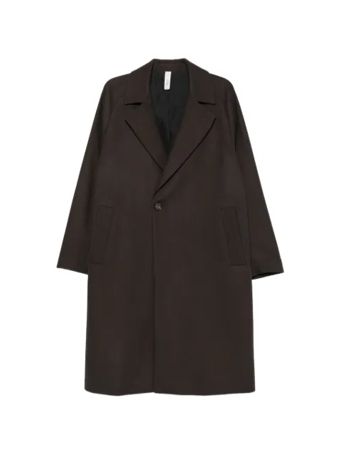 Hevo single-breasted notch-lapels coat