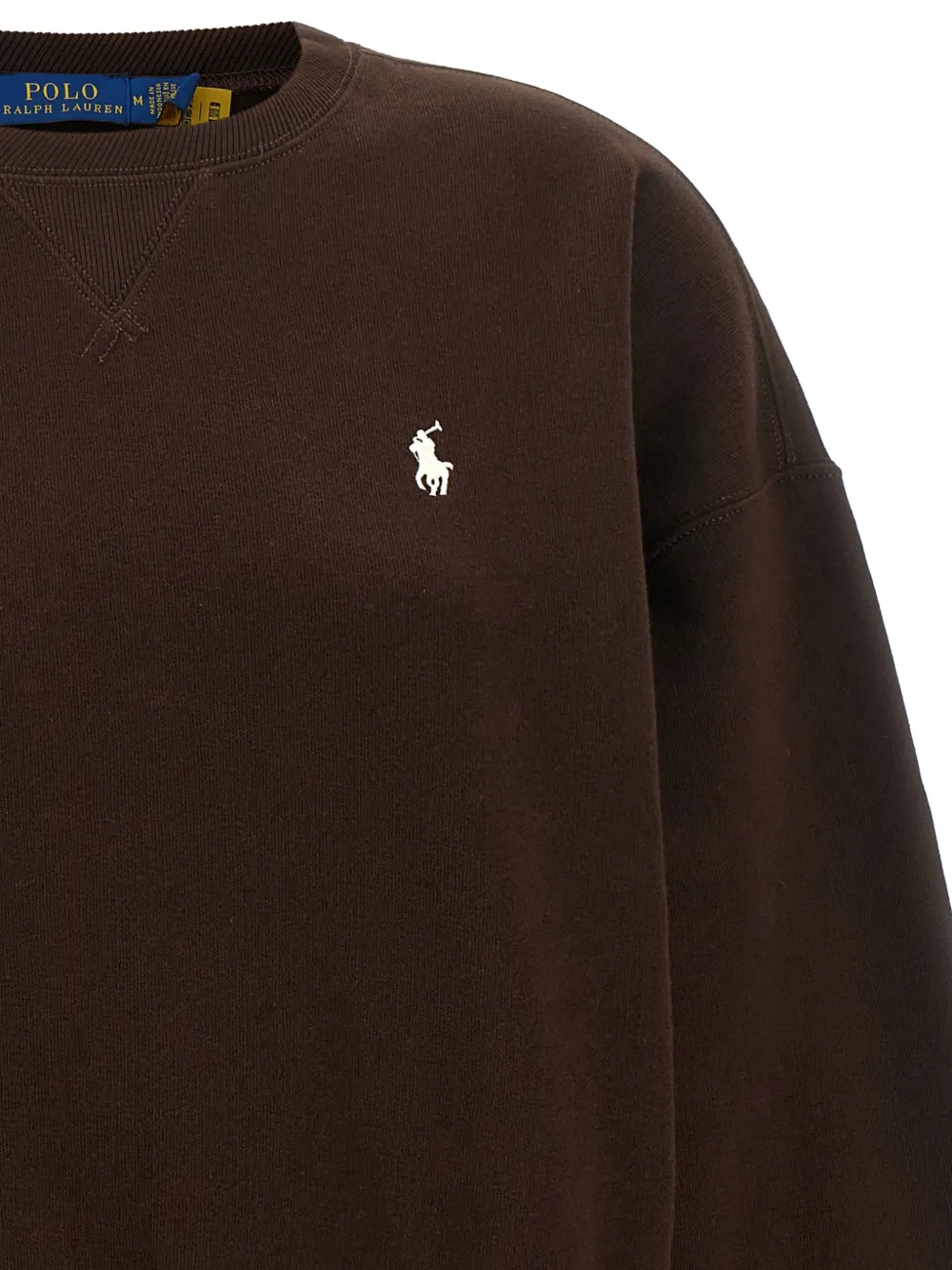 Polo Ralph Lauren fleece crew-neck sweater Bruin