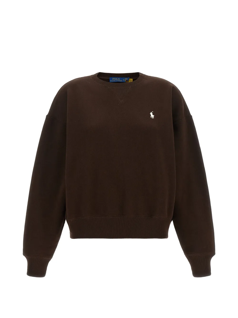 Polo Ralph Lauren fleece crew-neck sweater - Marrone