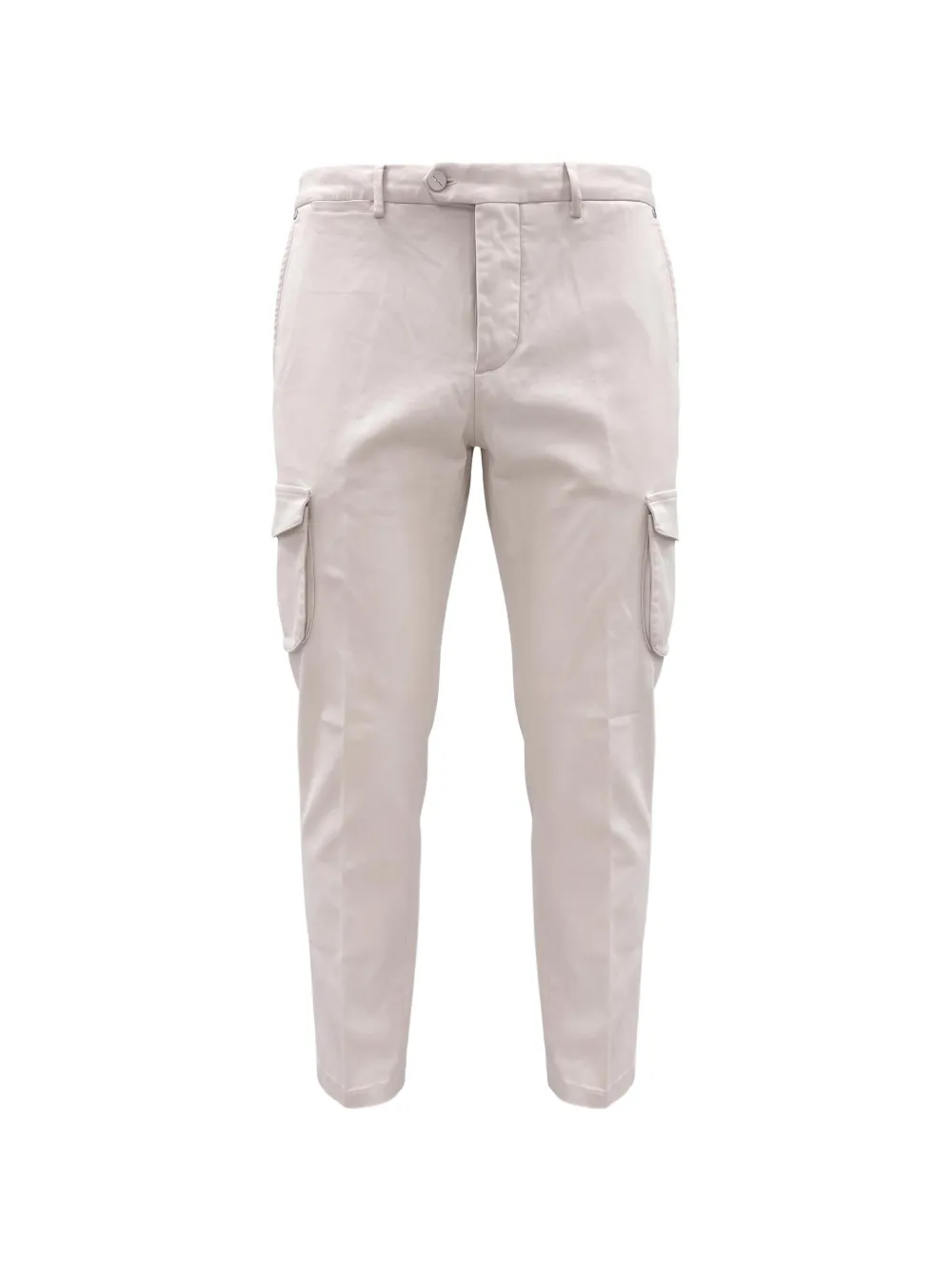 Kiton Straight cargo broek Wit