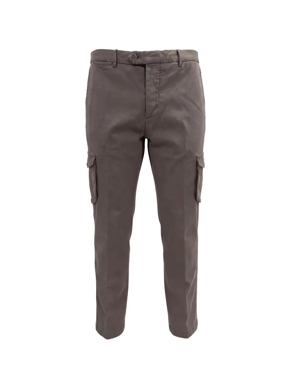 Kiton pantalon cargo à patch logo | gris | Image 1