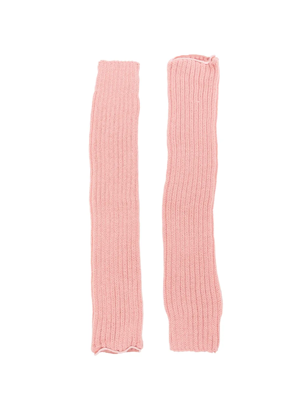 Repetto ribbed-knit leg warmers Roze