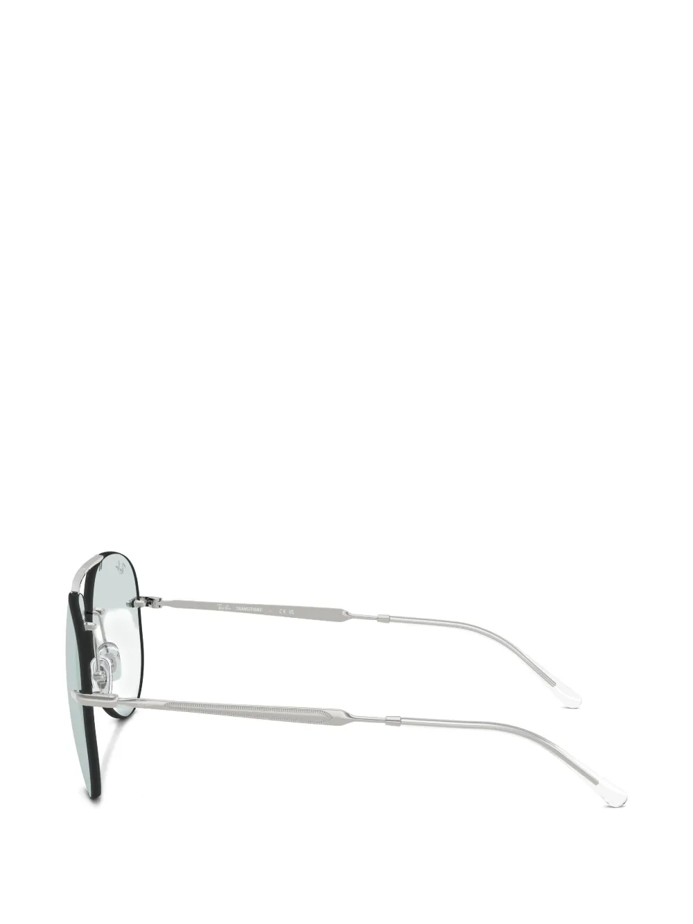 Ray-Ban rimless pilot-frame sunglasses Zilver