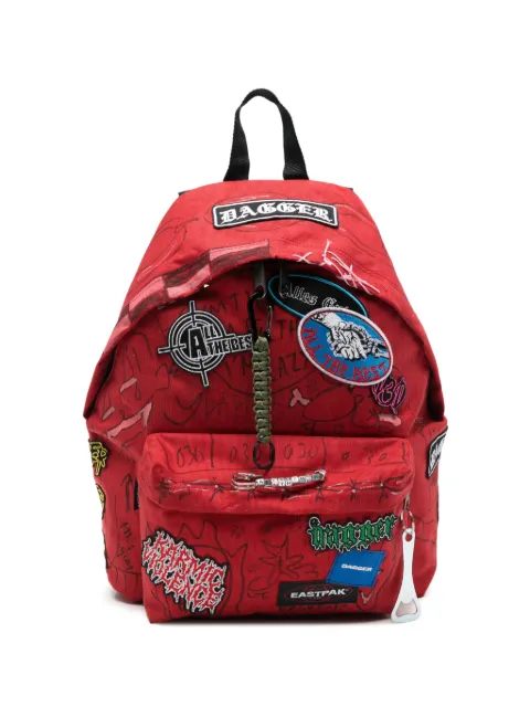 DAGGER x Eastpack patch-detail graphic-print backpack