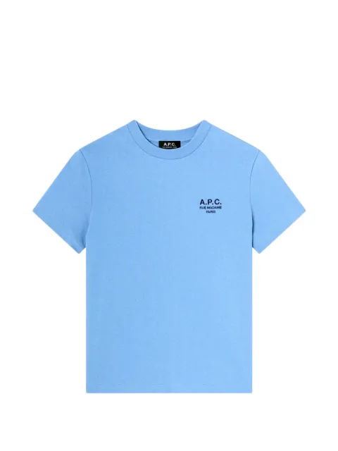 A.P.C. logo-print cotton T-shirt