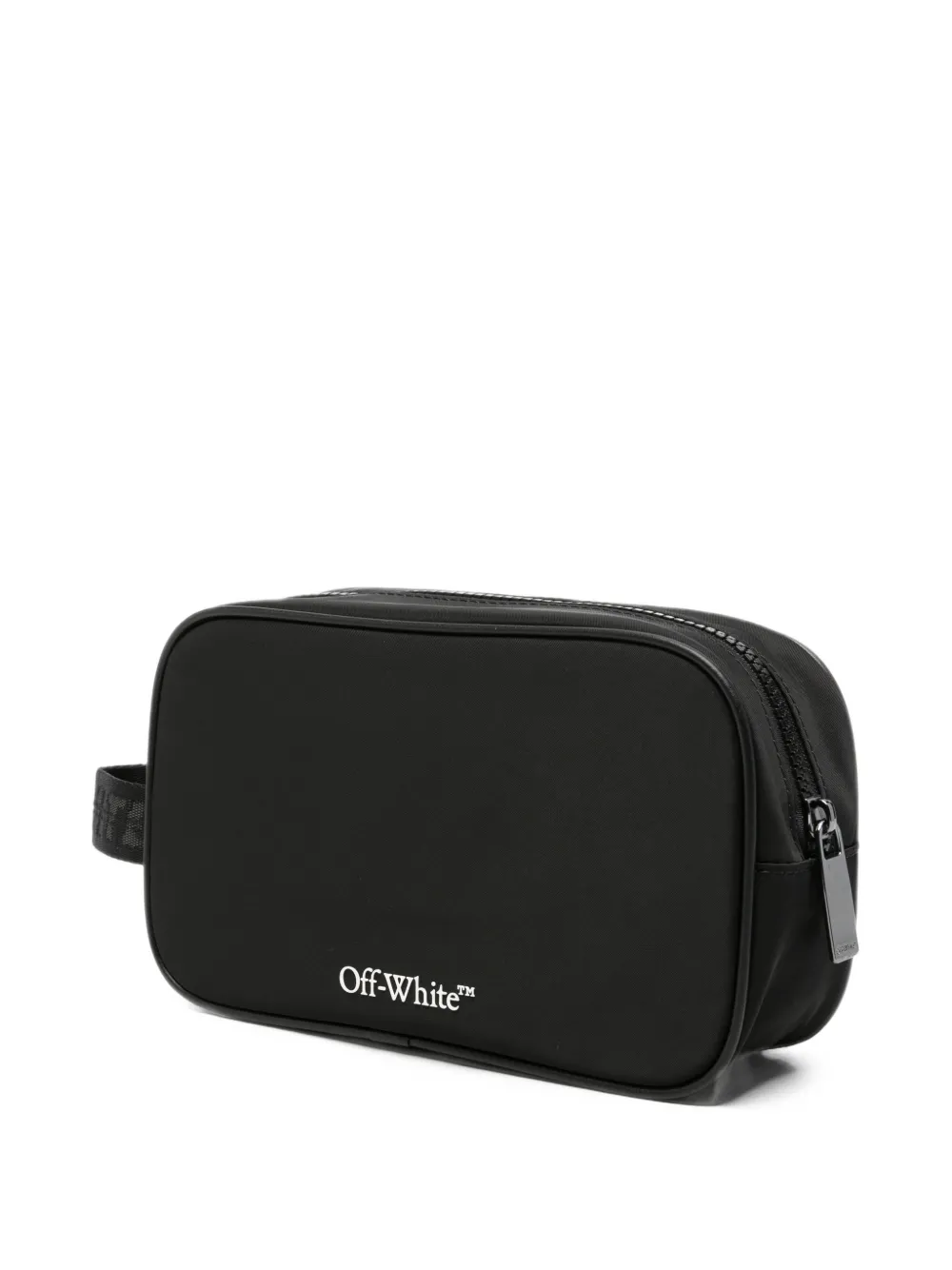 Off-White Arrows logo clutch bag Zwart