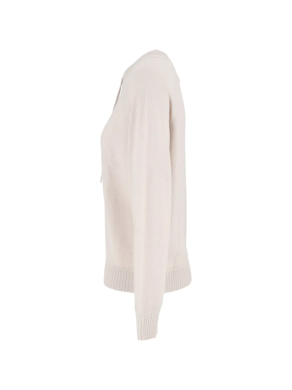 Allude drawstring raglan-sleeve sweater Beige