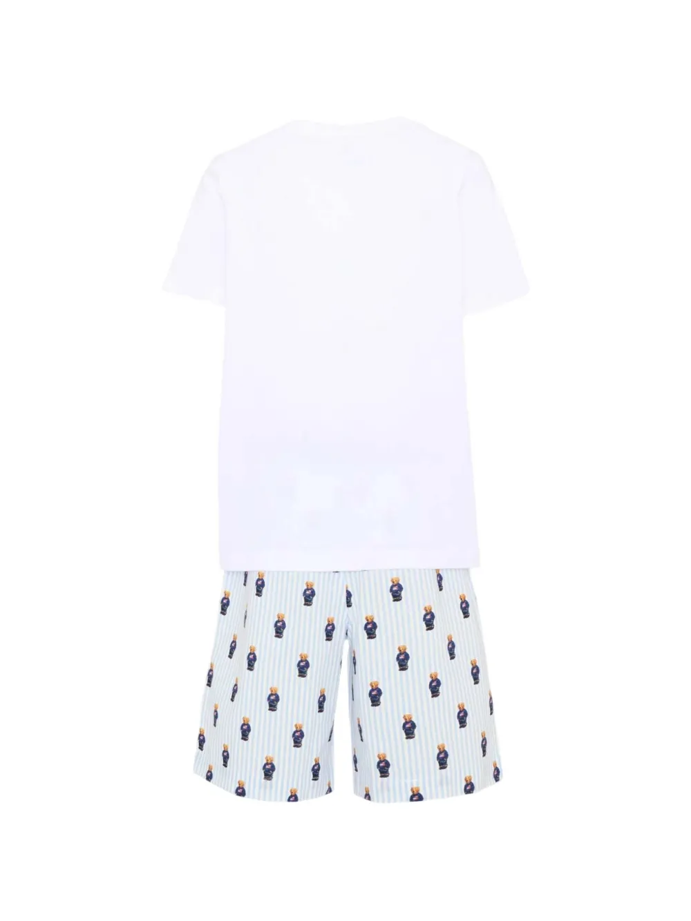 POLO RALPH LAUREN KIDS Polo Bear print pajamas Wit