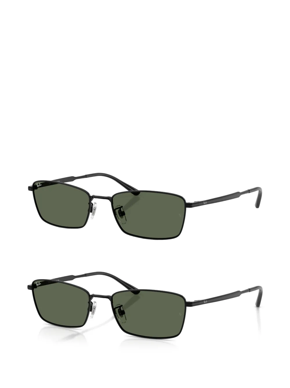 Ray-Ban RB8069D titanium sunglasses Zwart