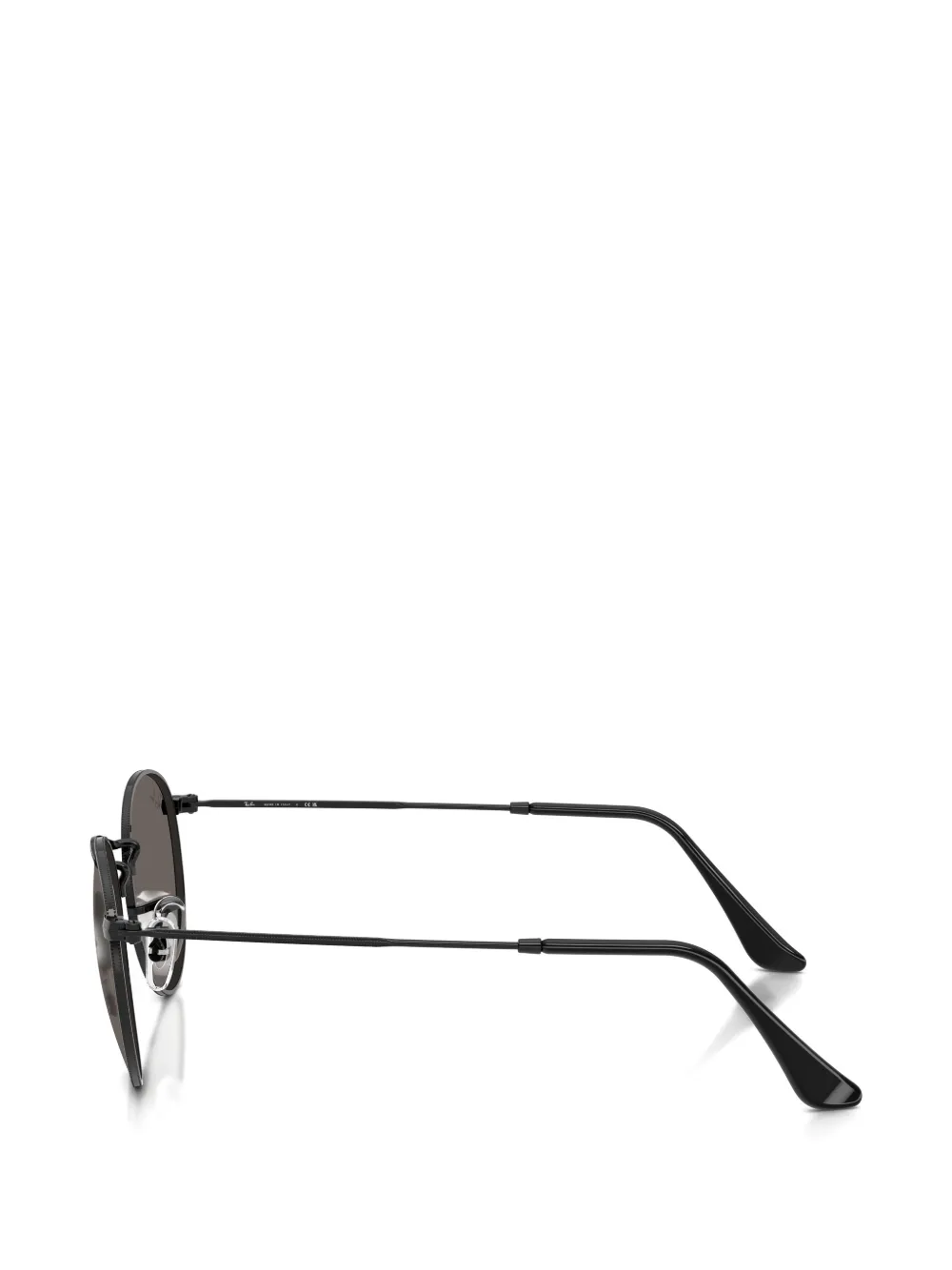 Ray-Ban Zonnebril met rond montuur Zwart