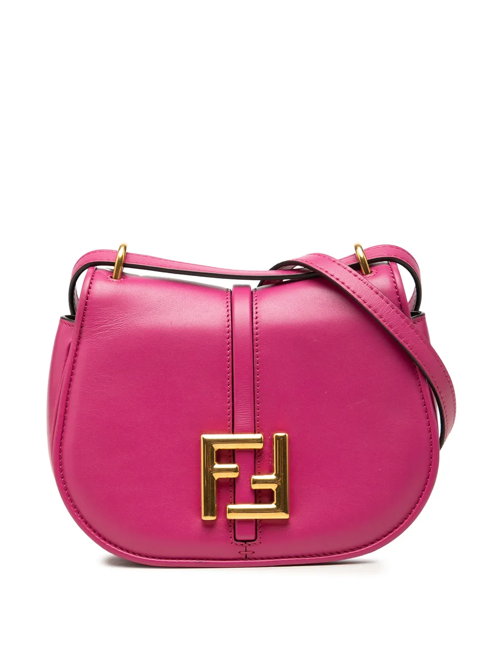 Fendi Pre-Owned 2010-2026 Mini Leather C mon crossbody bag - Rosa