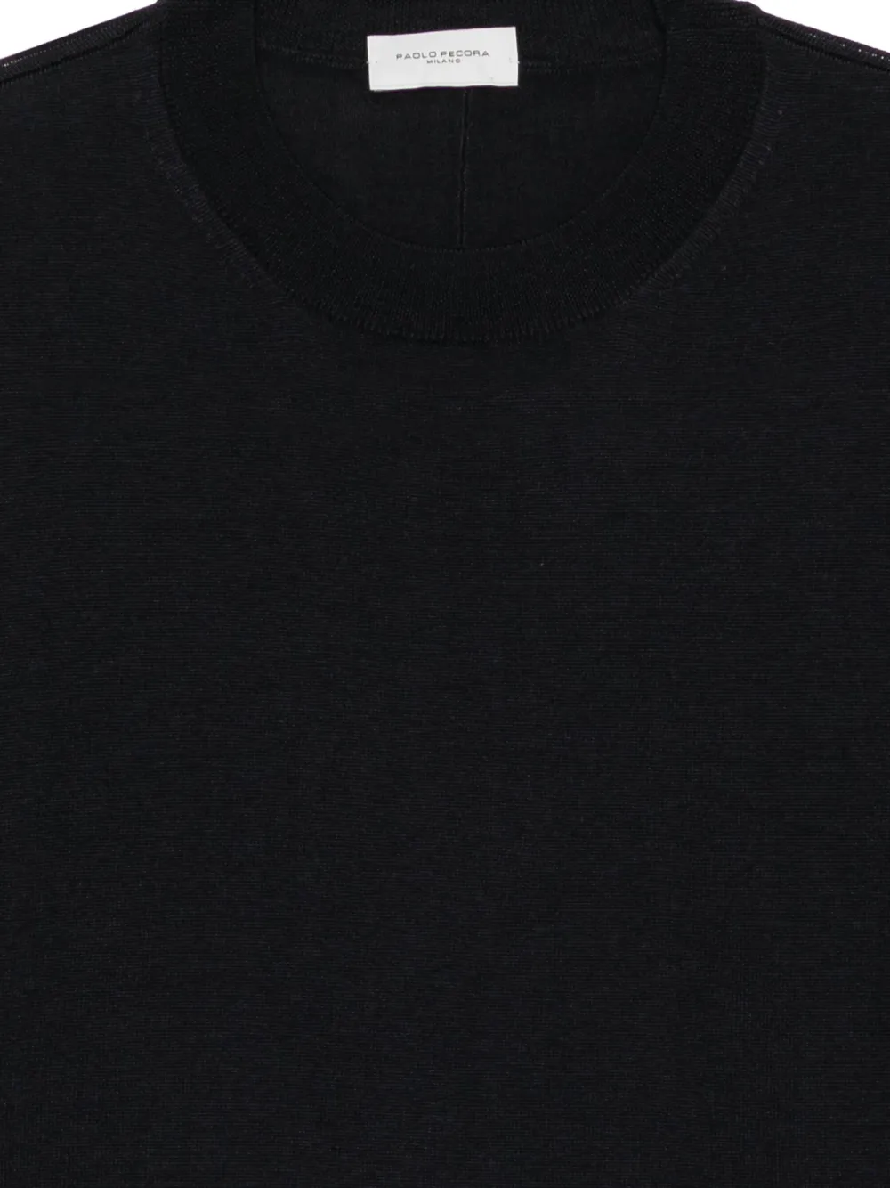 Paolo Pecora Kids crew-neck wool sweater Blauw
