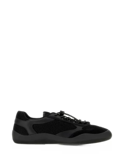 Prada Speedrock mesh fabric sneakers