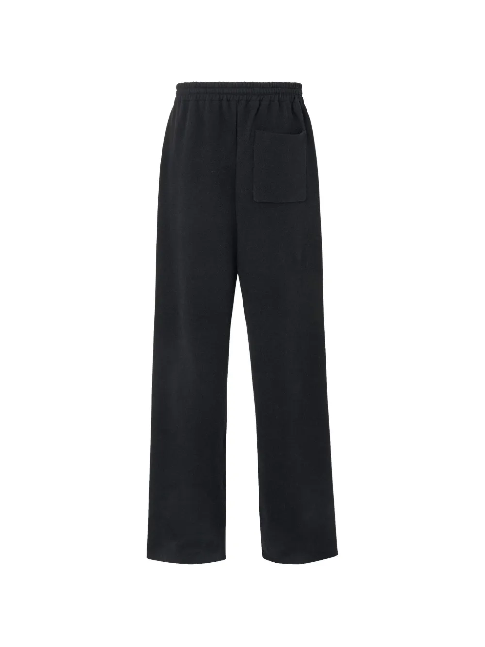FENDI black FF Zucca cashmere pants Zwart