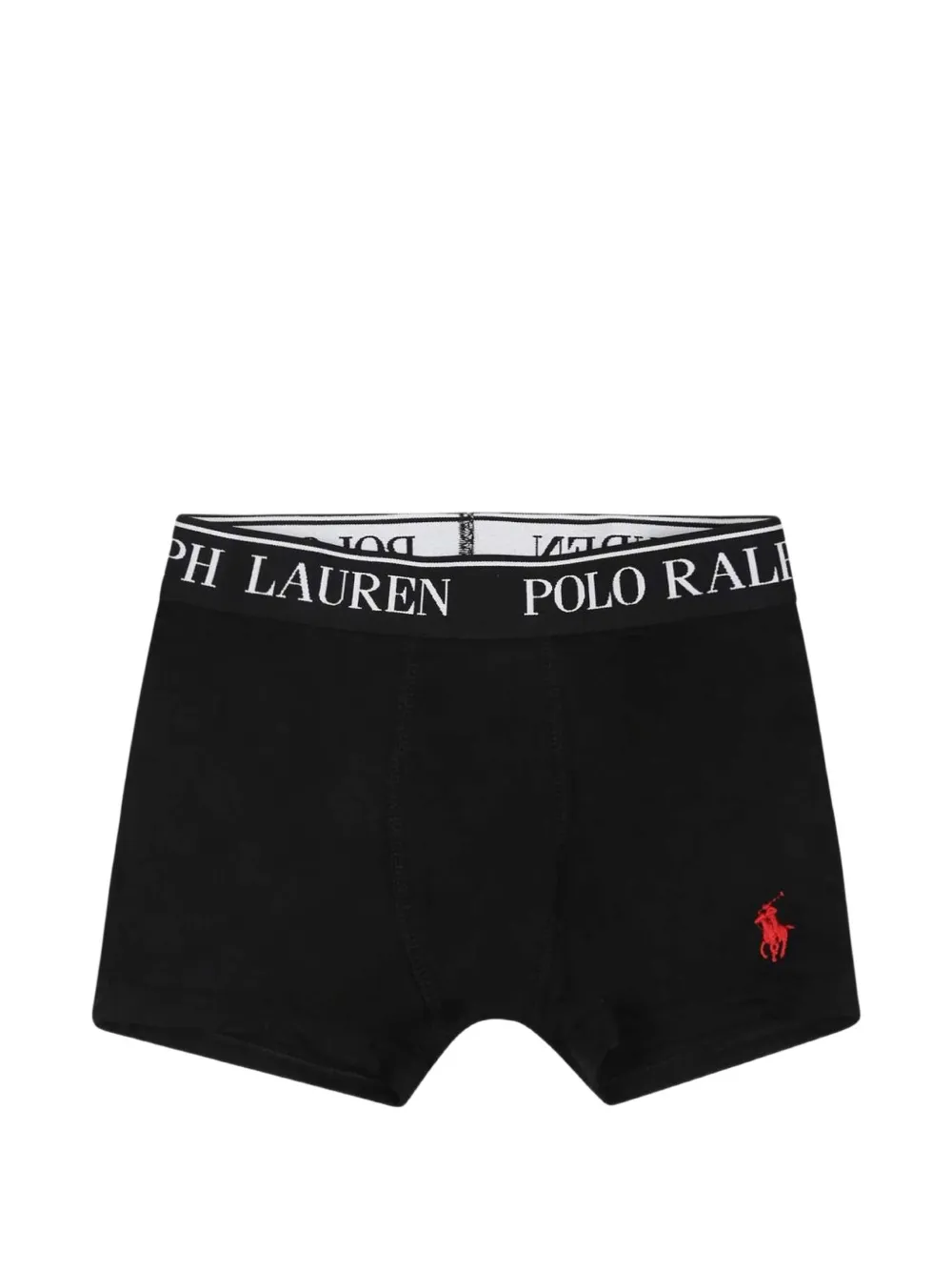 POLO RALPH LAUREN KIDS logo-waistband boxers (set of three) Grijs