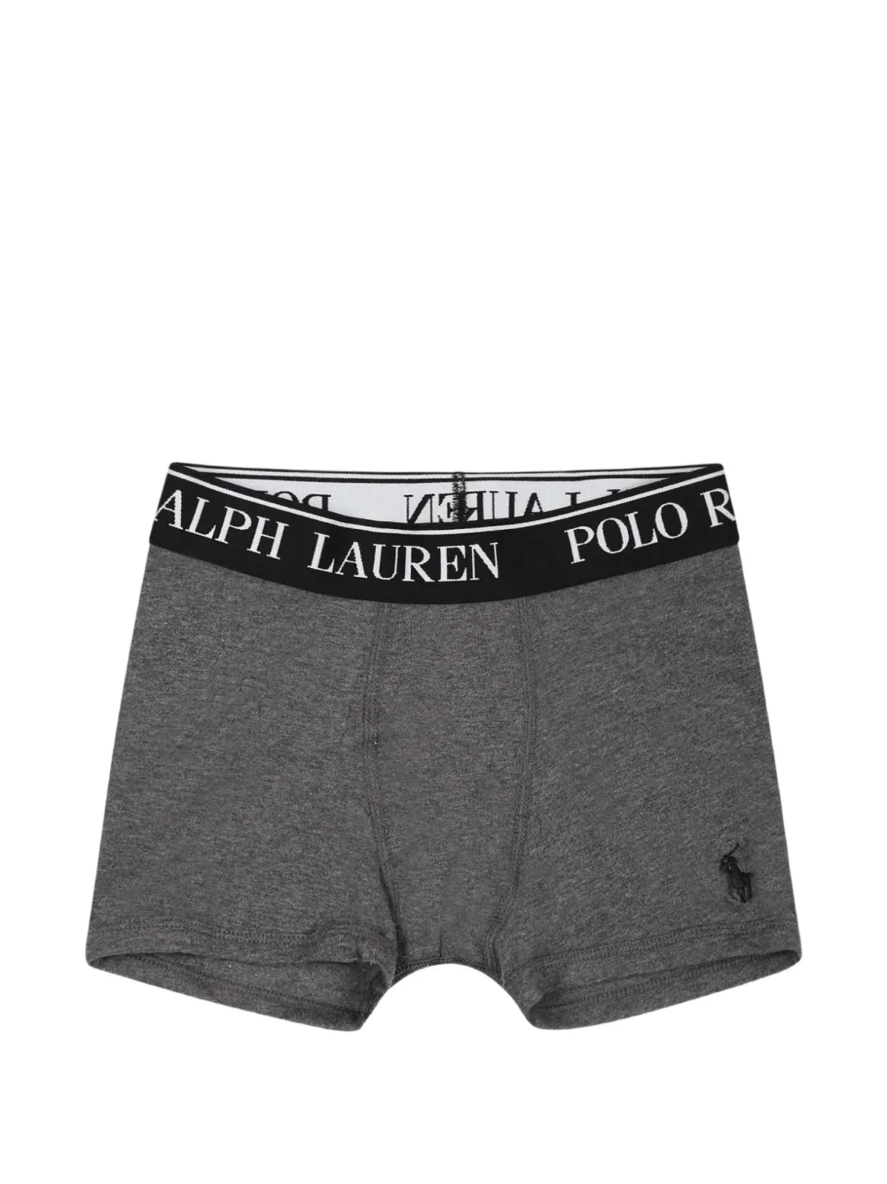 POLO RALPH LAUREN KIDS logo-waistband boxers (set of three) Grijs