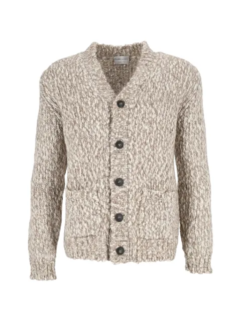 Settefili Cashmere tweed-knit cardigan