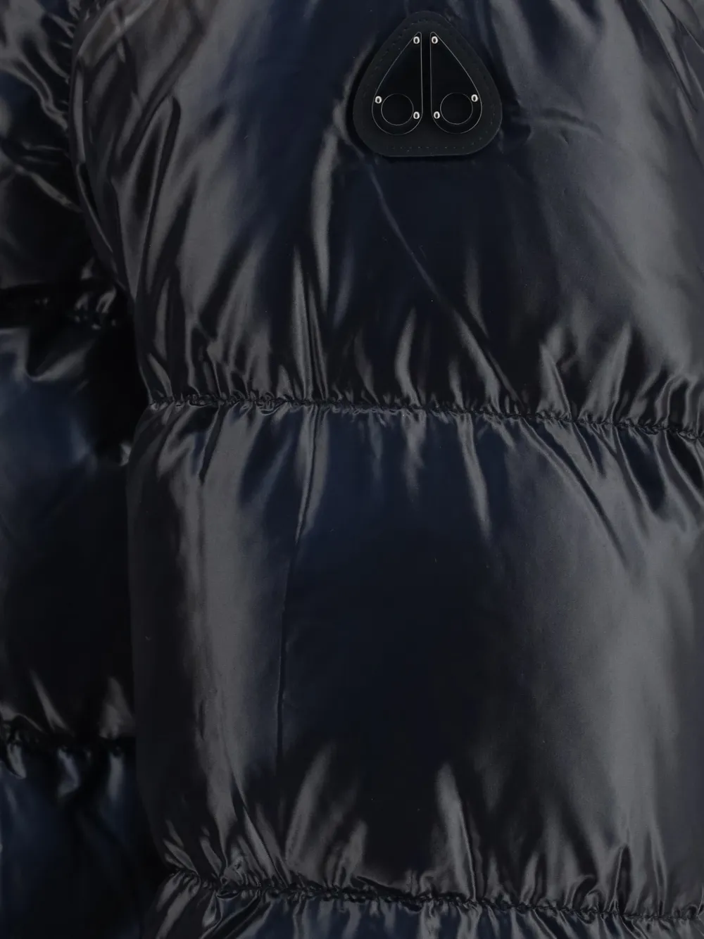 Moose Knuckles Queens padded puffer jacket Zwart