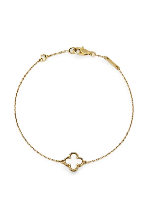 Van Cleef & Arpels Pre-Owned pulsera Sweet Alhambra con madreperla