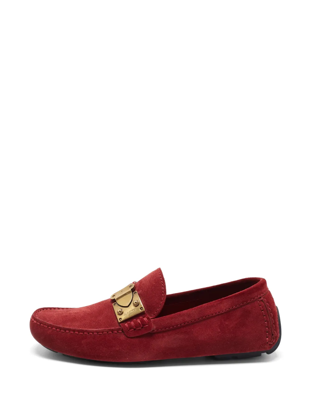Louis Vuitton Pre-Owned Racetrack loafers - Rosso