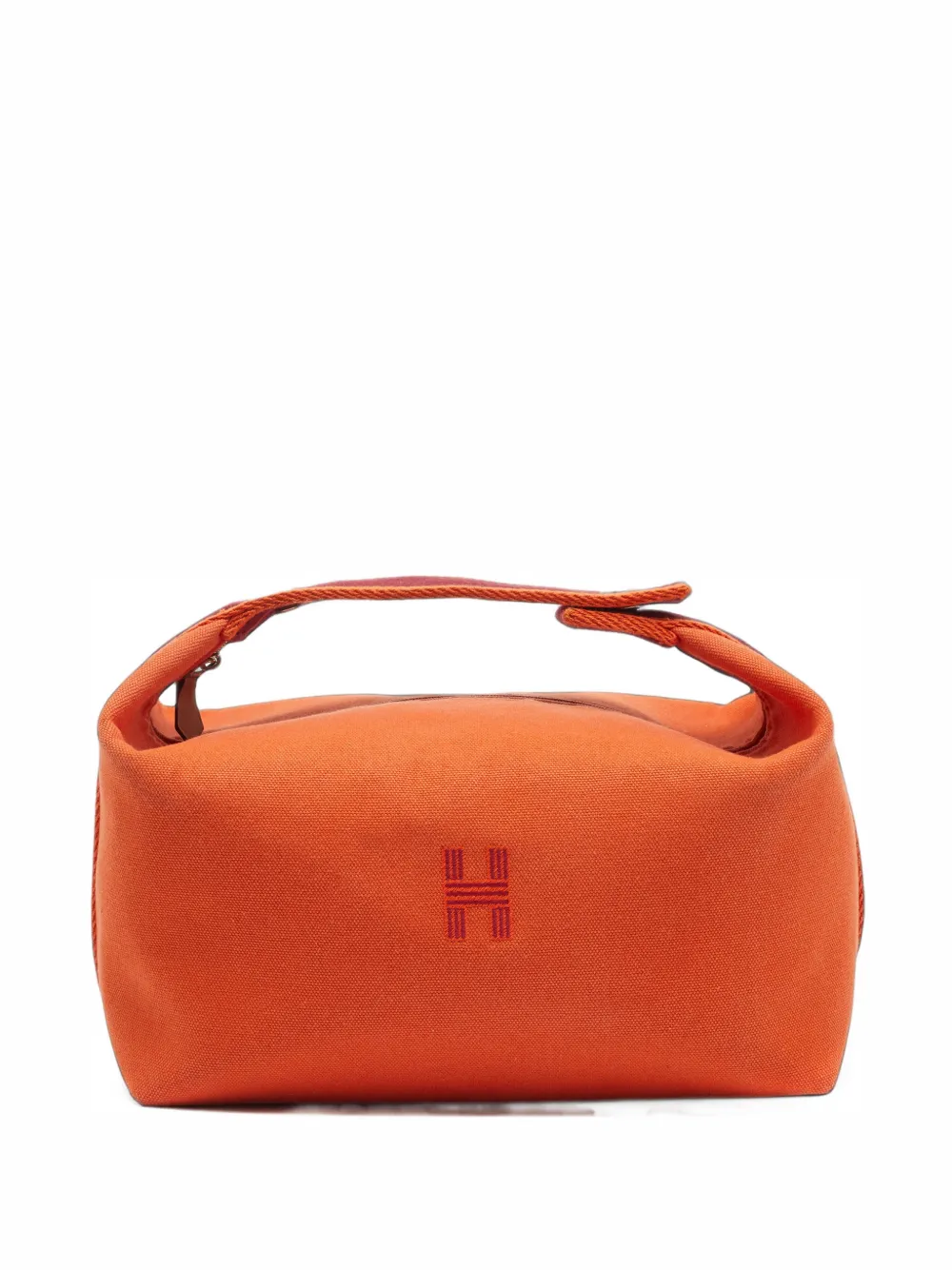 Hermès Pre-Owned Bride-a-Brac canvas make up bag - Orange
