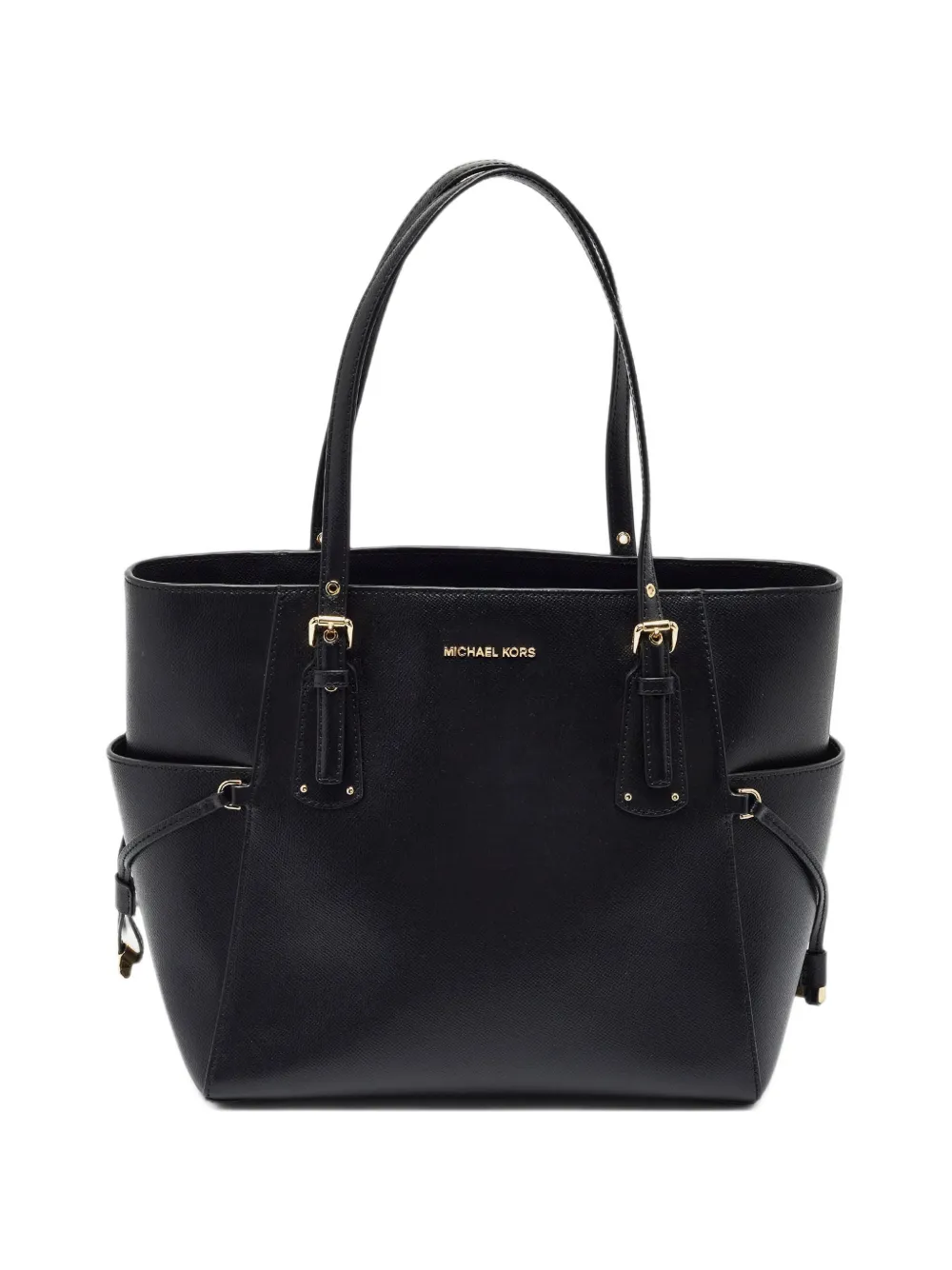 Michael Kors Vintage Voyager leather tote bag - Noir Michael Kors Vintage Voyager leather tote bag - Noir