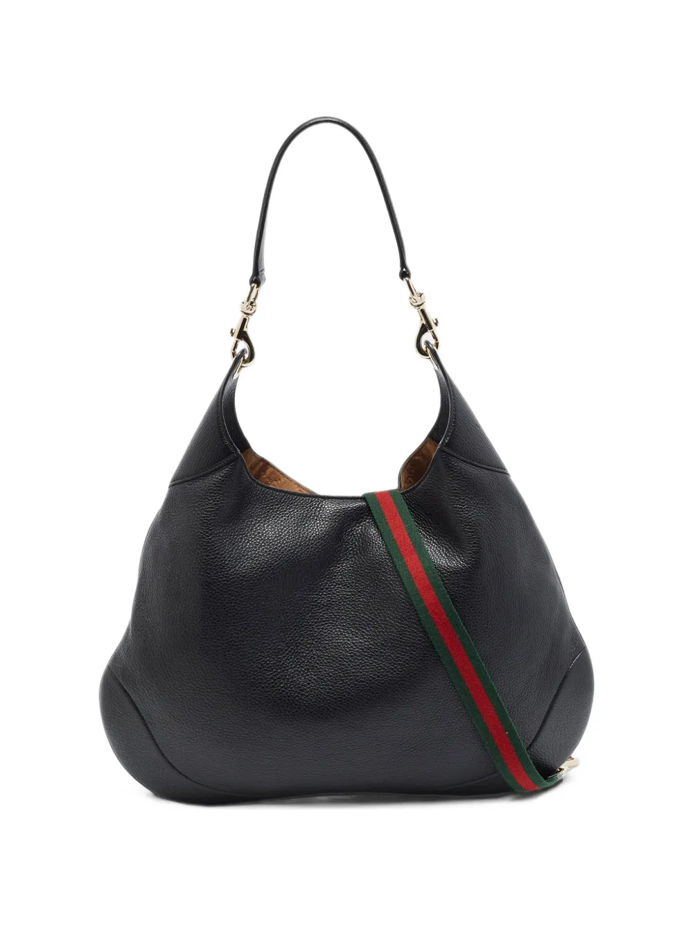 Gucci Pre-Owned large B web strap tote bag - Noir
