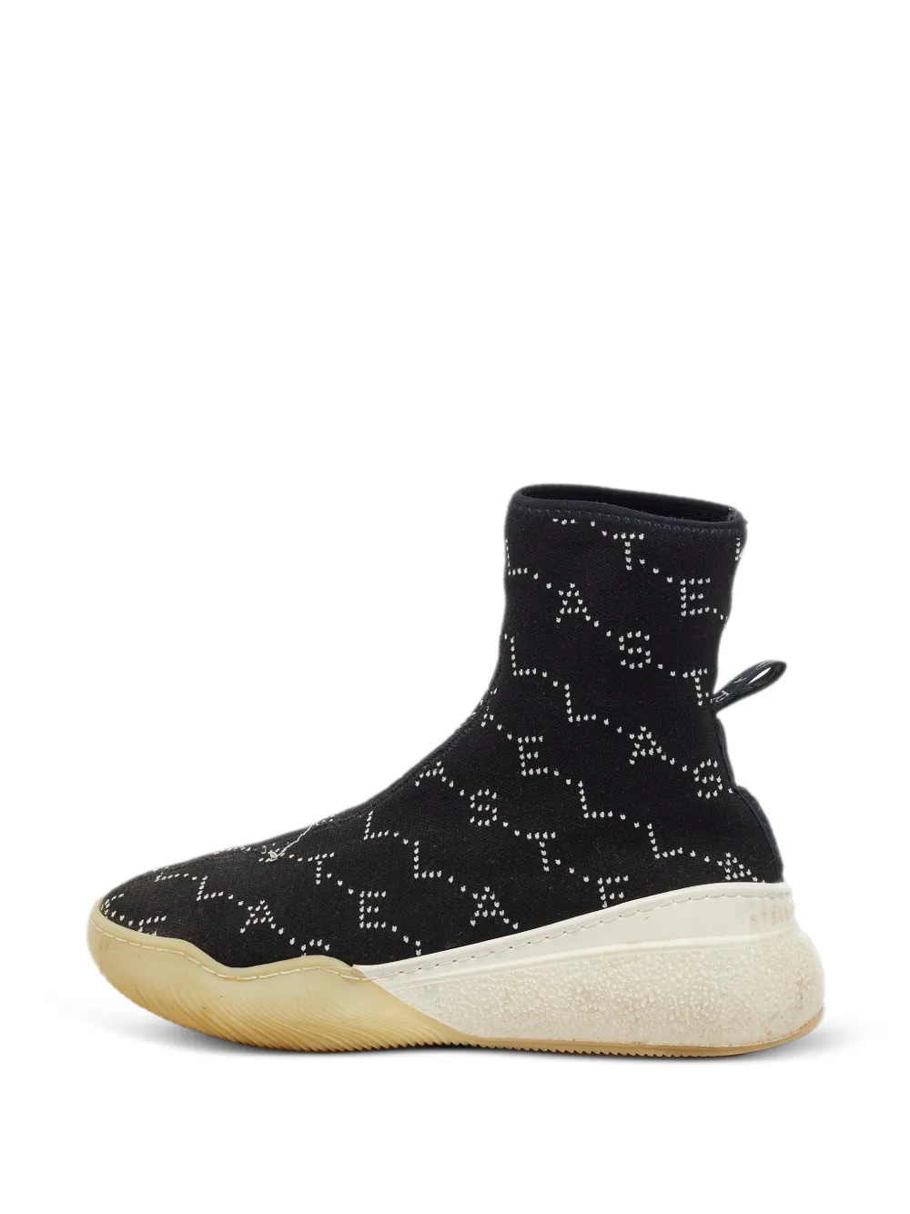 Stella McCartney Pre-Owned Loop sock high-top sneakers - Schwarz