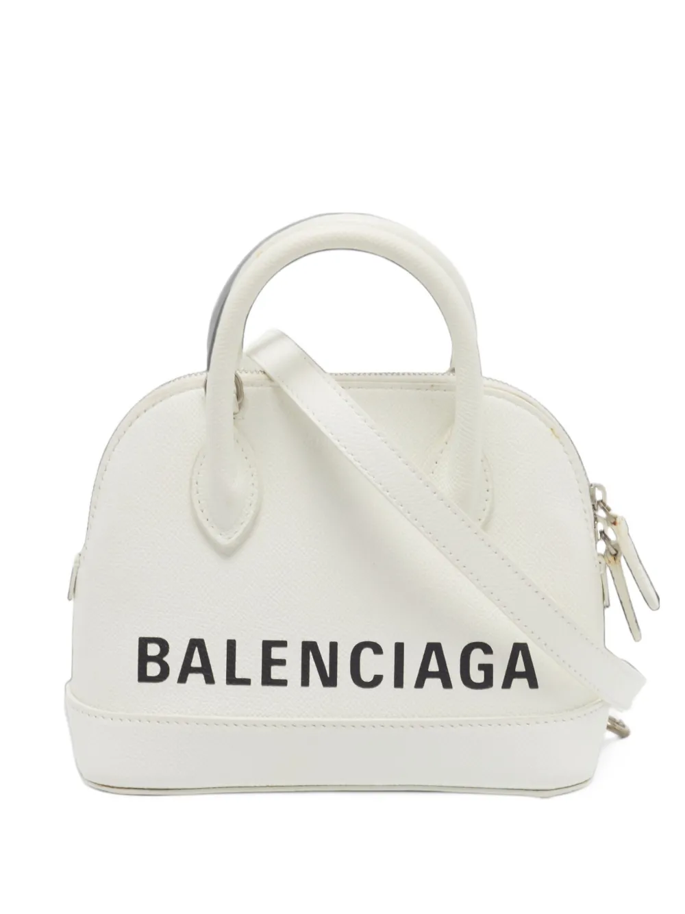 Balenciaga Pre-Owned XXS Ville Handtasche - Weiß
