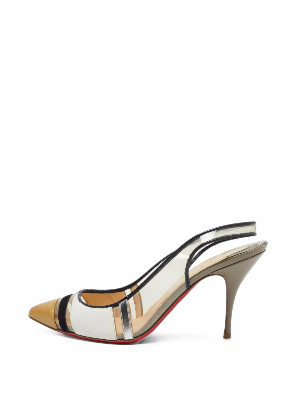Christian Louboutin Pre-Owned Highway pointed-toe heeled pumps - Weiß
